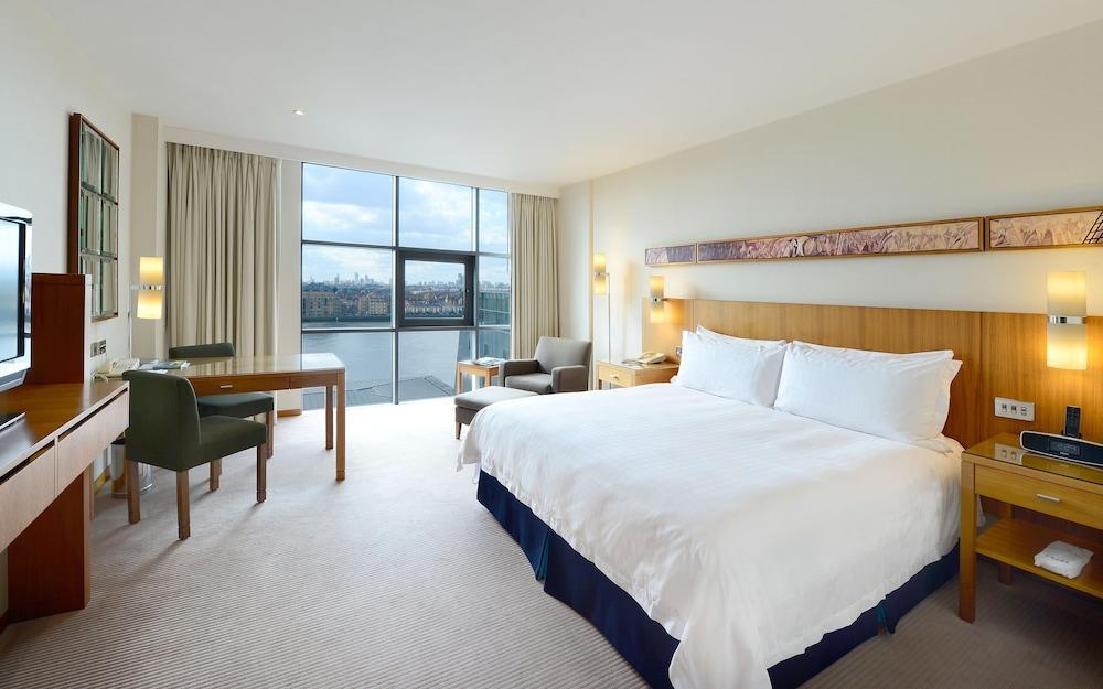 Canary Riverside Plaza Hotel London Eksteriør billede A room at the InterContinental London The O2