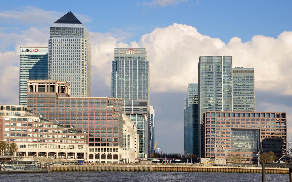 Canary Riverside Plaza Hotel London Eksteriør billede Canary Wharf